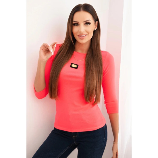 Moteriška rožinė neoninė palaidinė Carla