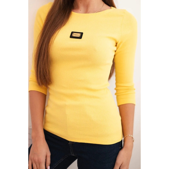 Moteriška geltona palaidinė Carla