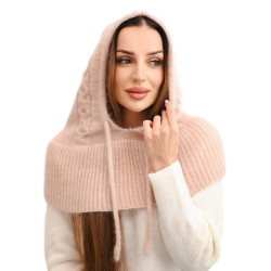 Moteriška šviesiai rožinė kepurė Berlin