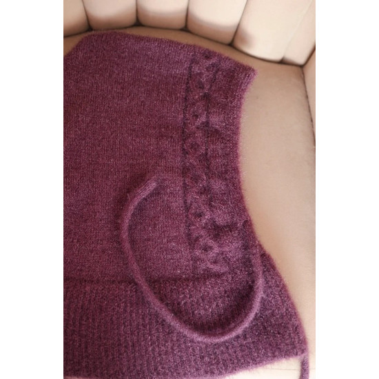 Moteriška violetinė kepurė Berlin