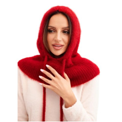 Damska czerwona czapka Berlin