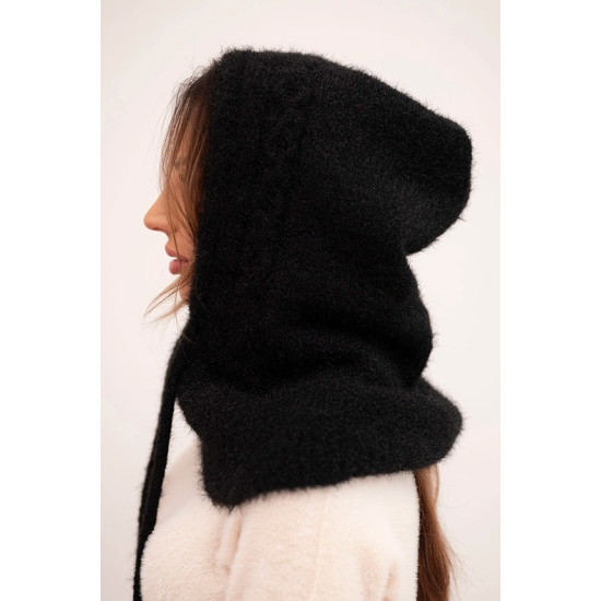 Moteriška juoda kepurė Berlin