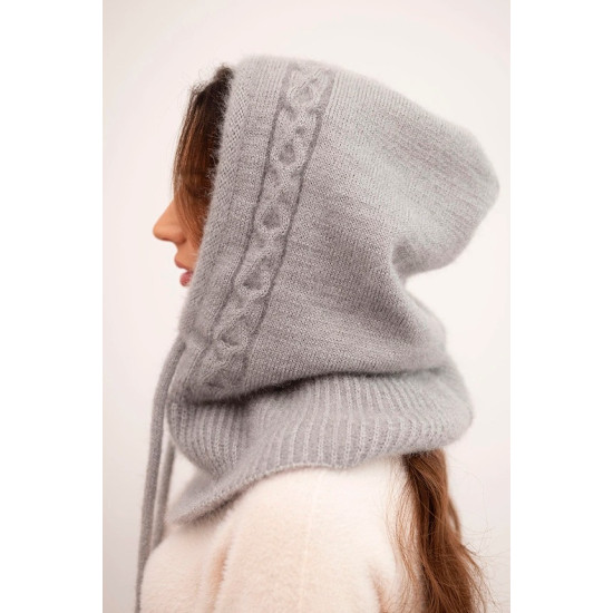 Moteriška pilka kepurė Berlin