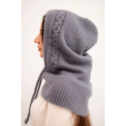 Damski ciemnoszary kapelusz Berlin