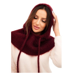 Bordowy kapelusz damski Berlin