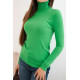 Moteriškas šviesiai žalias megztinis Cloud