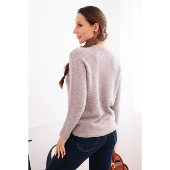 Moteriškas rusvas megztinis Arol