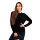 Women's black jumper Arol
