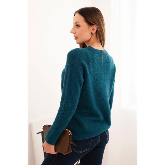 Moteriškas mėlynas megztinis Arol