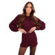 Moteriškas bordo spalvos kombinezonas Elic