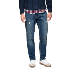 Vyriški tamsiai mėlyni džinsai Benit