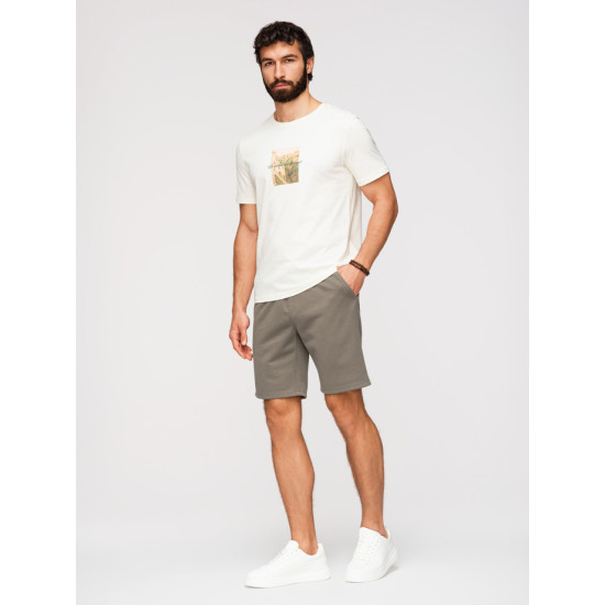 Carl-merkkiset miesten khaki-shortsit