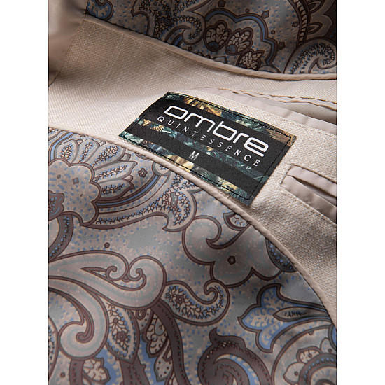 Men's tan jacket, Regular fit