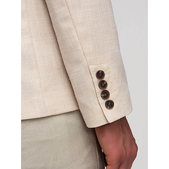 Men's tan jacket, Regular fit