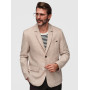 Men's Light Brown Jacket, Regular Fit