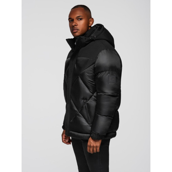 Vyriška juoda žieminė striukė Blake