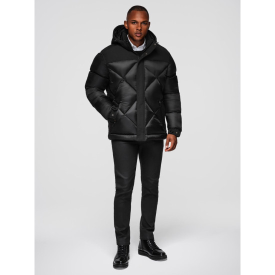 Vyriška juoda žieminė striukė Blake