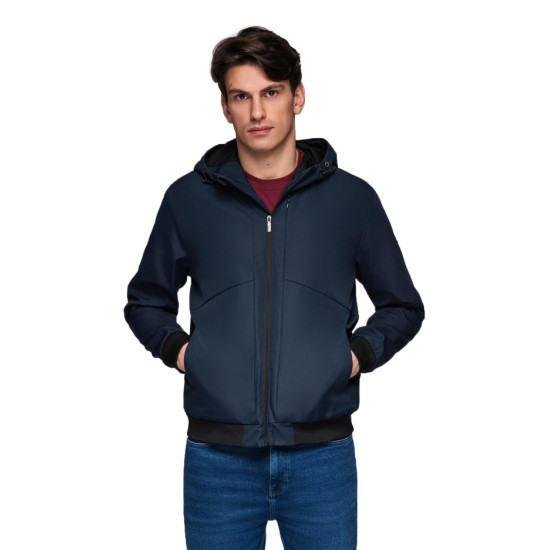 Vyriška tamsiai mėlyna striukė Eden