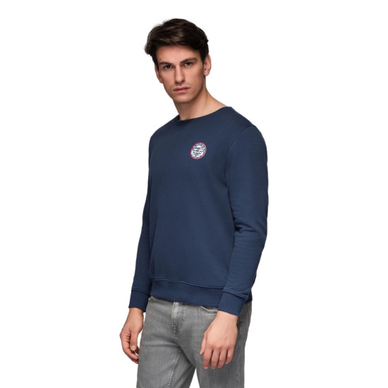 Vyriškas tamsiai mėlynas džemperis Neo