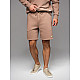Unisex-shortset, ruskea/vaaleanruskea, Level Up