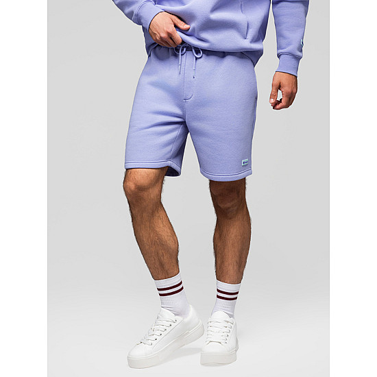 Unisex šortų rinkinys rusvos/šviesiai violetinės spalvos Level Up