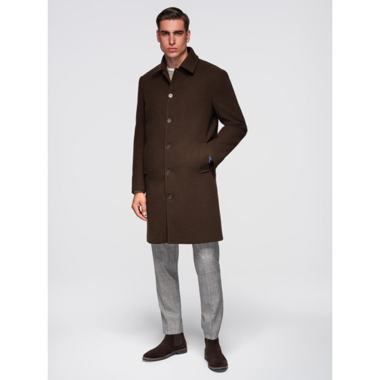 Vyriškas rudas paltas Corpo