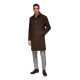 Vyriškas rudas paltas Corpo