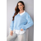 Sieviešu gaiši zila blūze Liucy