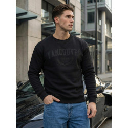 Juodas džemperis be gobtuvo Canada