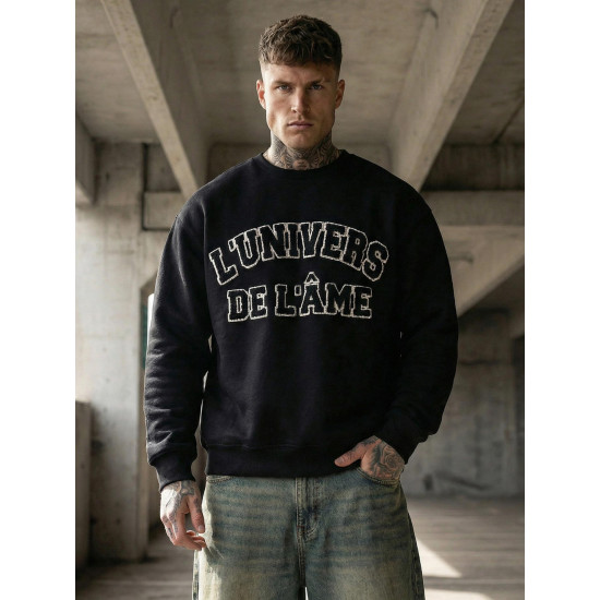 Men's black jumper L'Univers