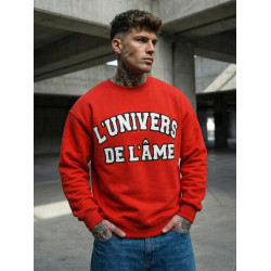 Vyriškas raudonas džemperis L'Univers