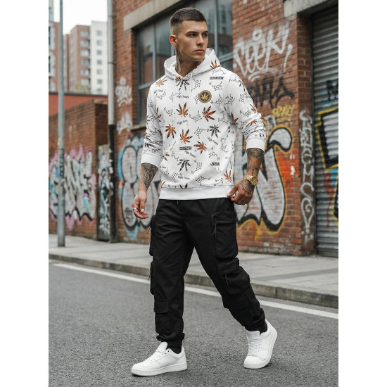 Baltas džemperis Doran O/B266