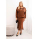 Moteriškas rudas rinkinys Roma