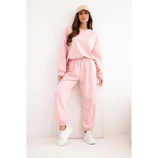 Sieviešu gaiši rozā ikdienas komplekts Isabel