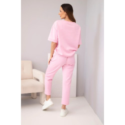 Moteriškas rožinis komplektas Elite