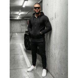 Juodas vyriškas sportinis kostiumas Pazar