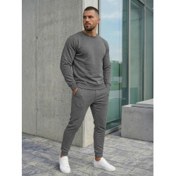 Tamsiai pilkas vyriškas sportinis kostiumas Dynoro