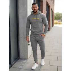 Vyriškas tamsiai pilkas komplektas su gobtuvu Lietuva