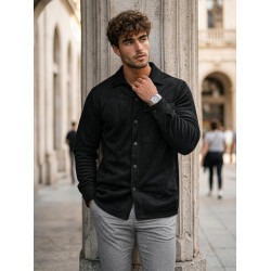 Vyriški juodi marškiniai Boston