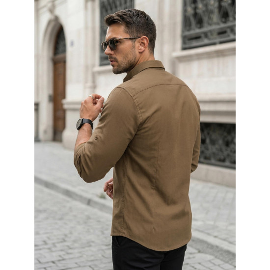 Men's brown shirt Tom Shirts