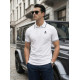 Vyriški balti polo marškinėliai Skull POLO marškinėliai