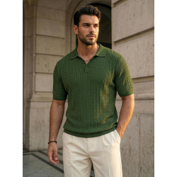 Vyriški žali polo marškinėliai Style