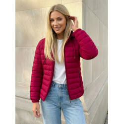 Moteriška bordo spalvos striukė Albi