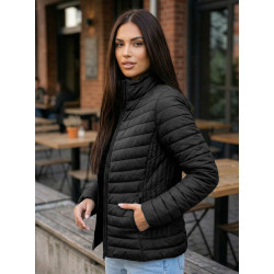 Moteriška juodos spalvos striukė Marsi