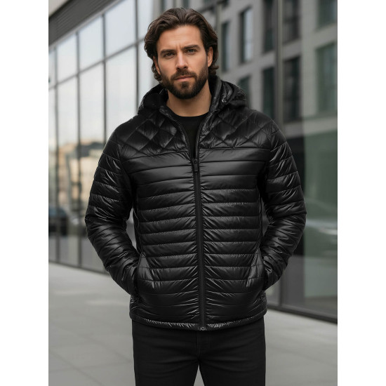 Vyriška juoda striukė Astor Vyriškos Striukės ir Paltai