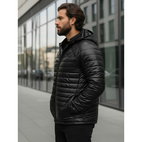 Vyriška juoda striukė Astor Vyriškos Striukės ir Paltai