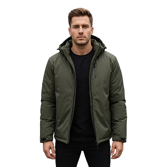 Men's khaki Falcon ski jacket