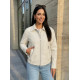 Moteriška ruda odinė striukė „Jase“
