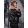 Women's Black Leather Jacket 