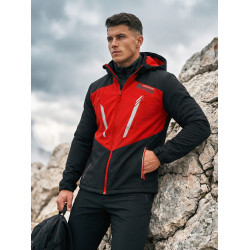 Juoda - raudona strtrukė vyrams Tain